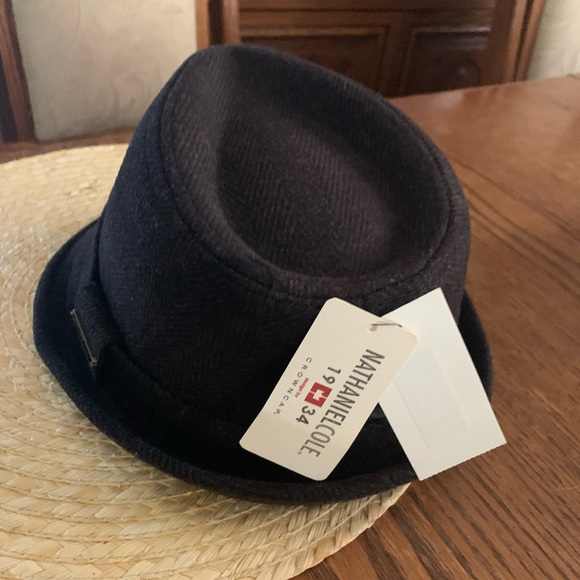 Nathaniel Cole Other - Nathaniel Cole *HOST PICK *Tweed  Fedora Mens Hat